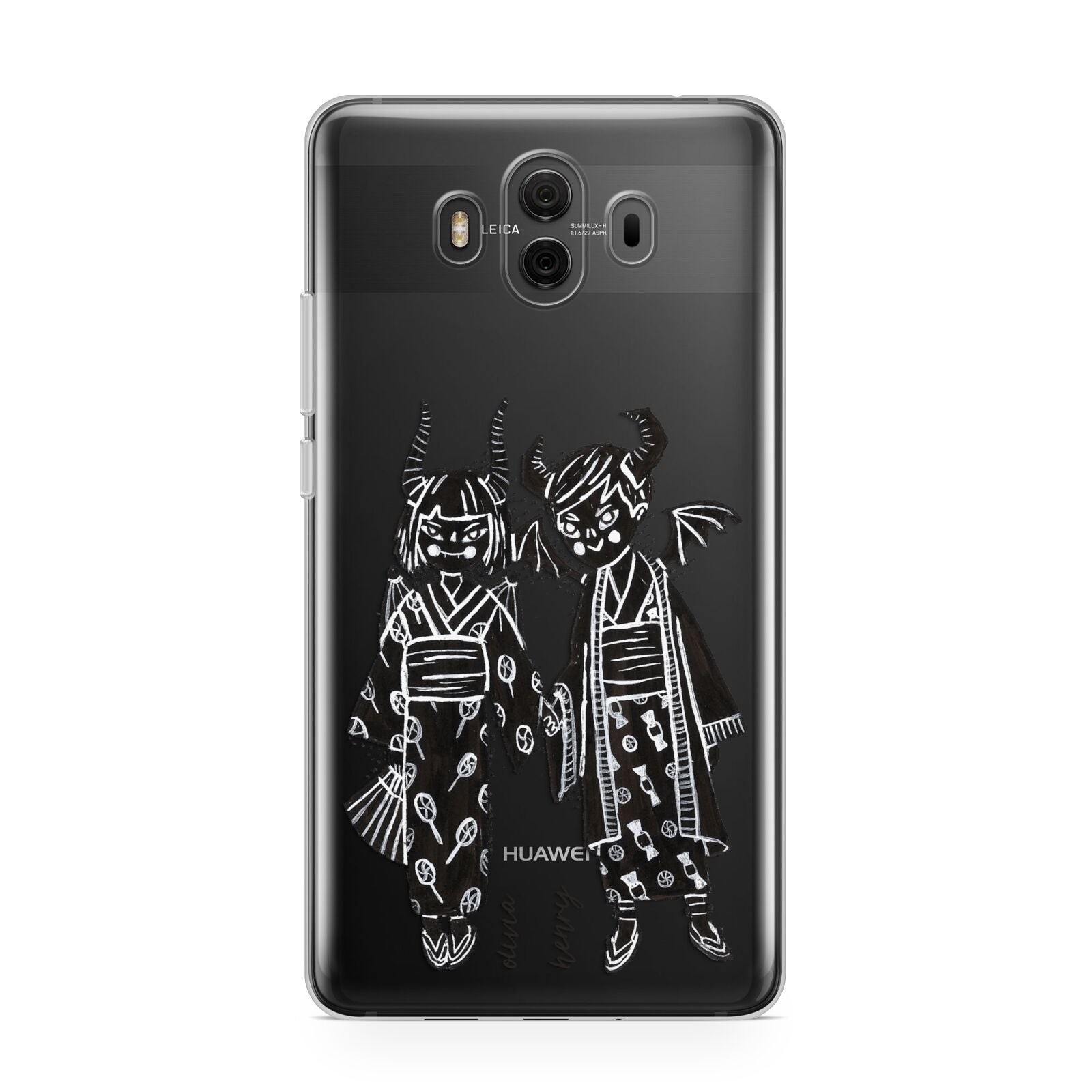 Kimono Devils Huawei Mate 10 Protective Phone Case