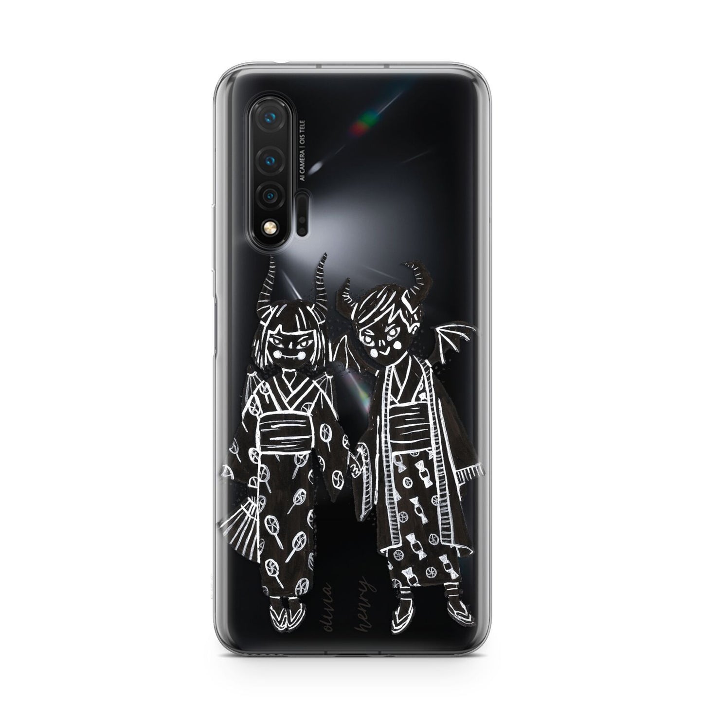 Kimono Devils Huawei Nova 6 Phone Case