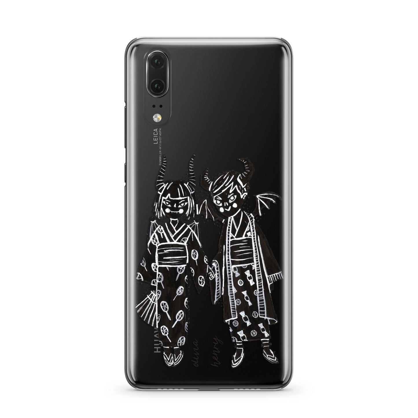 Kimono Devils Huawei P20 Phone Case
