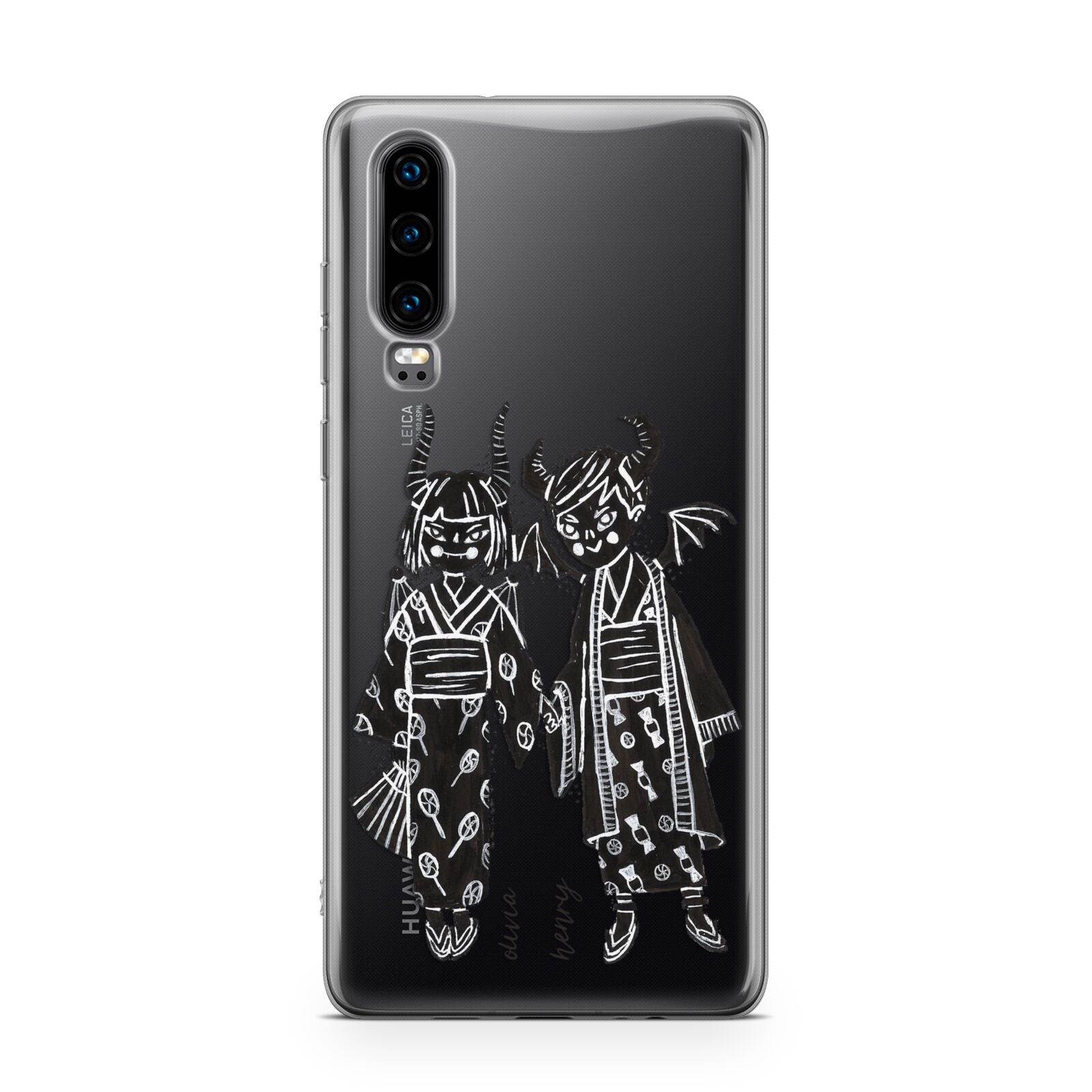Kimono Devils Huawei P30 Phone Case