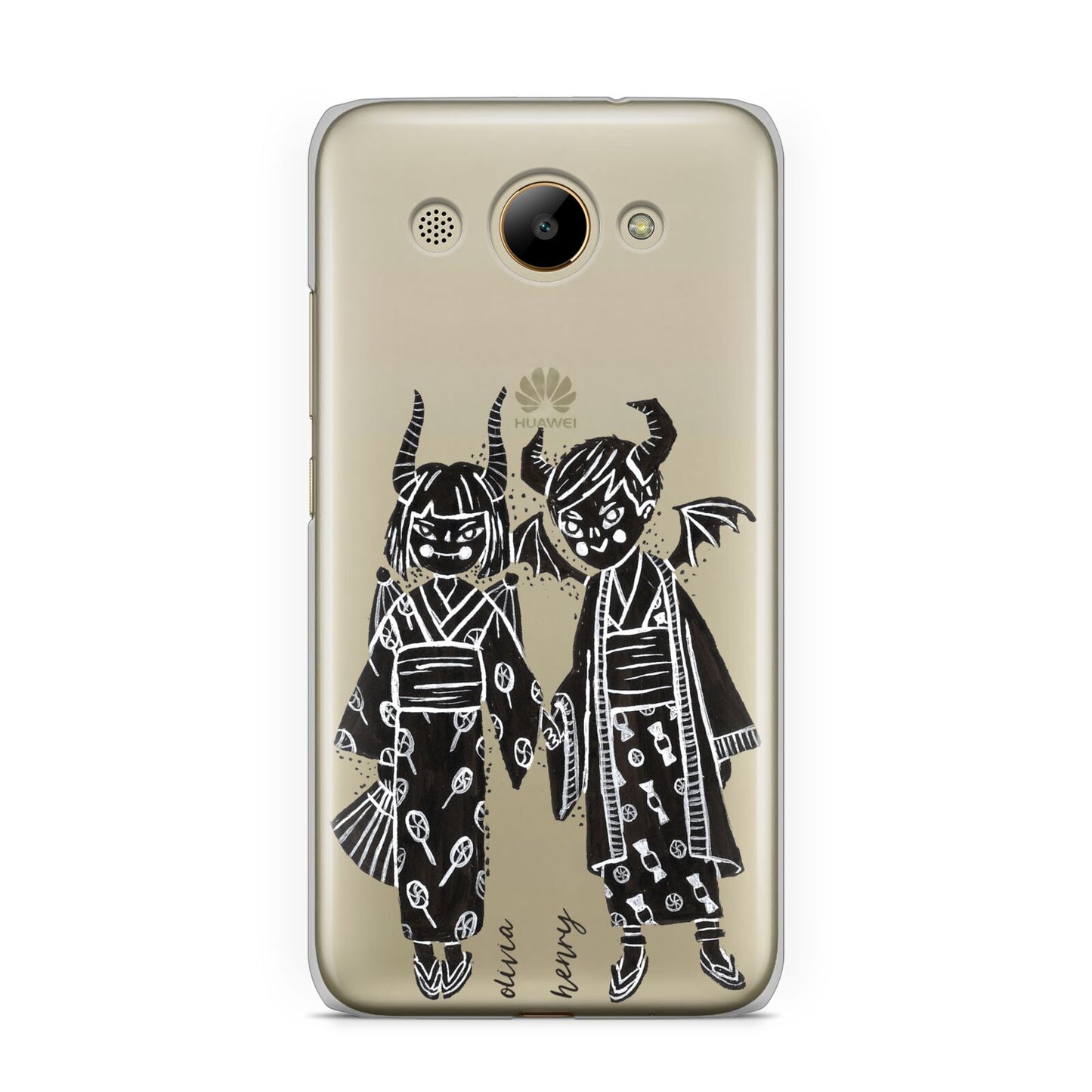 Kimono Devils Huawei Y3 2017