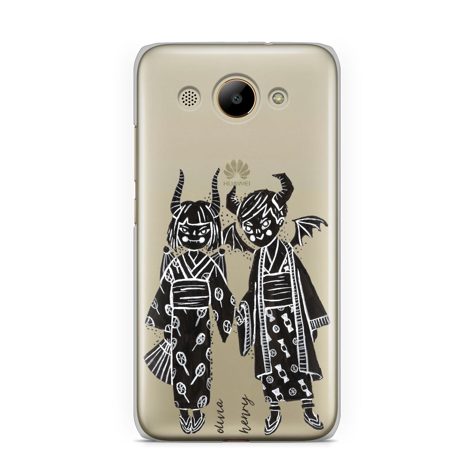 Kimono Devils Huawei Y3 2017