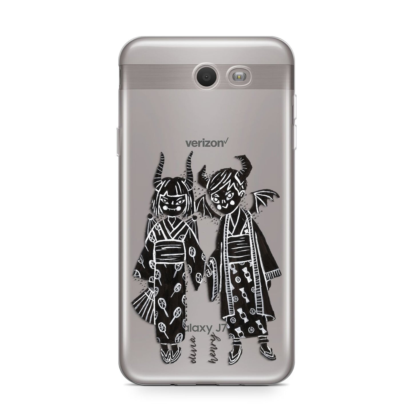 Kimono Devils Samsung Galaxy J7 2017 Case