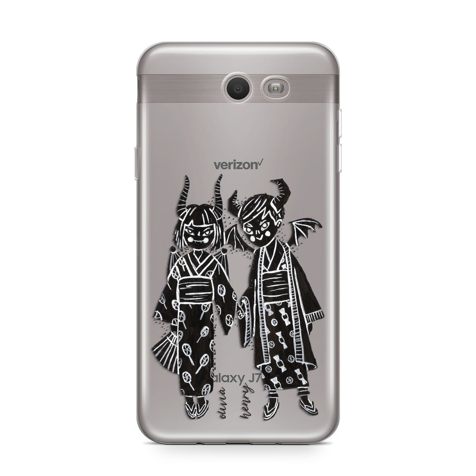 Kimono Devils Samsung Galaxy J7 2017 Case