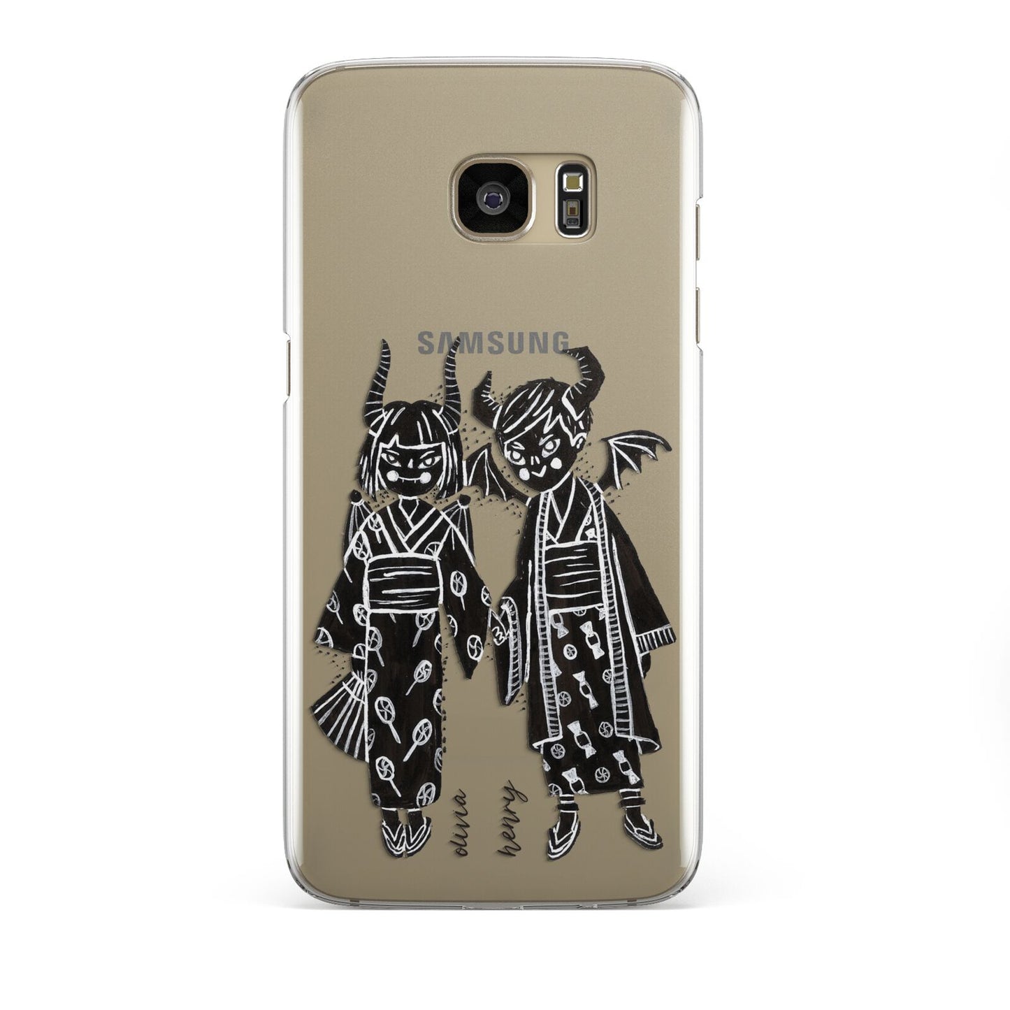 Kimono Devils Samsung Galaxy S7 Edge Case