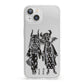 Kimono Devils iPhone 13 Clear Bumper Case