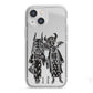 Kimono Devils iPhone 13 Mini TPU Impact Case with White Edges