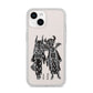 Kimono Devils iPhone 14 Clear Tough Case Starlight
