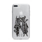Kimono Devils iPhone 7 Plus Bumper Case on Silver iPhone
