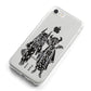 Kimono Devils iPhone 8 Bumper Case on Silver iPhone Alternative Image
