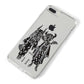 Kimono Devils iPhone 8 Plus Bumper Case on Silver iPhone Alternative Image