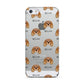 King Charles Spaniel Icon with Name Apple iPhone 5 Case