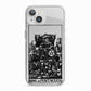 King of Pentacles Monochrome iPhone 13 TPU Impact Case with White Edges