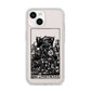 King of Pentacles Monochrome iPhone 14 Clear Tough Case Starlight