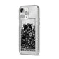 King of Pentacles Monochrome iPhone 14 Pro Max Glitter Tough Case Silver Angled Image
