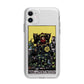 King of Pentacles Tarot Card Apple iPhone 11 in White with Bumper Case