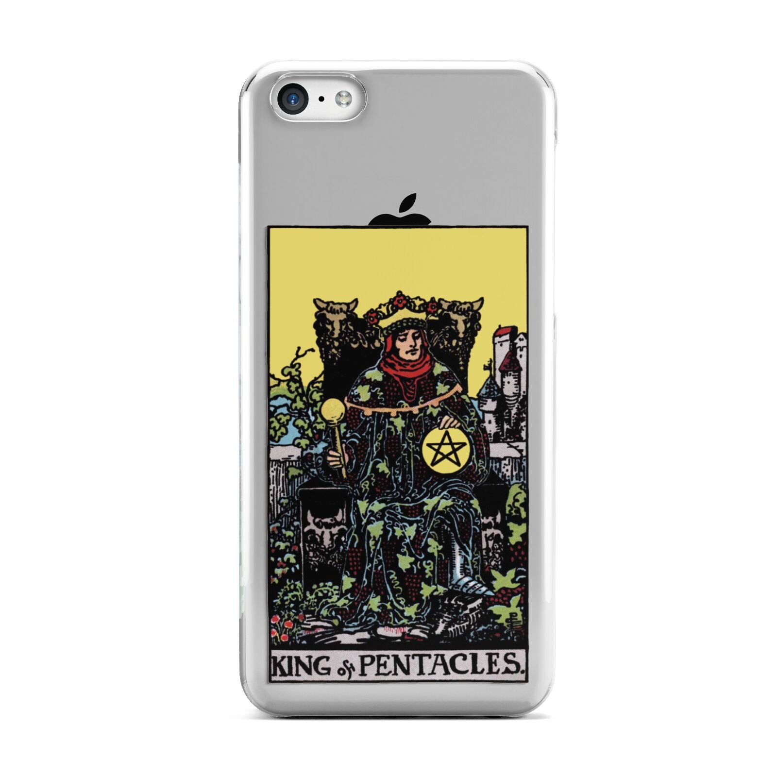 King of Pentacles Tarot Card Apple iPhone 5c Case
