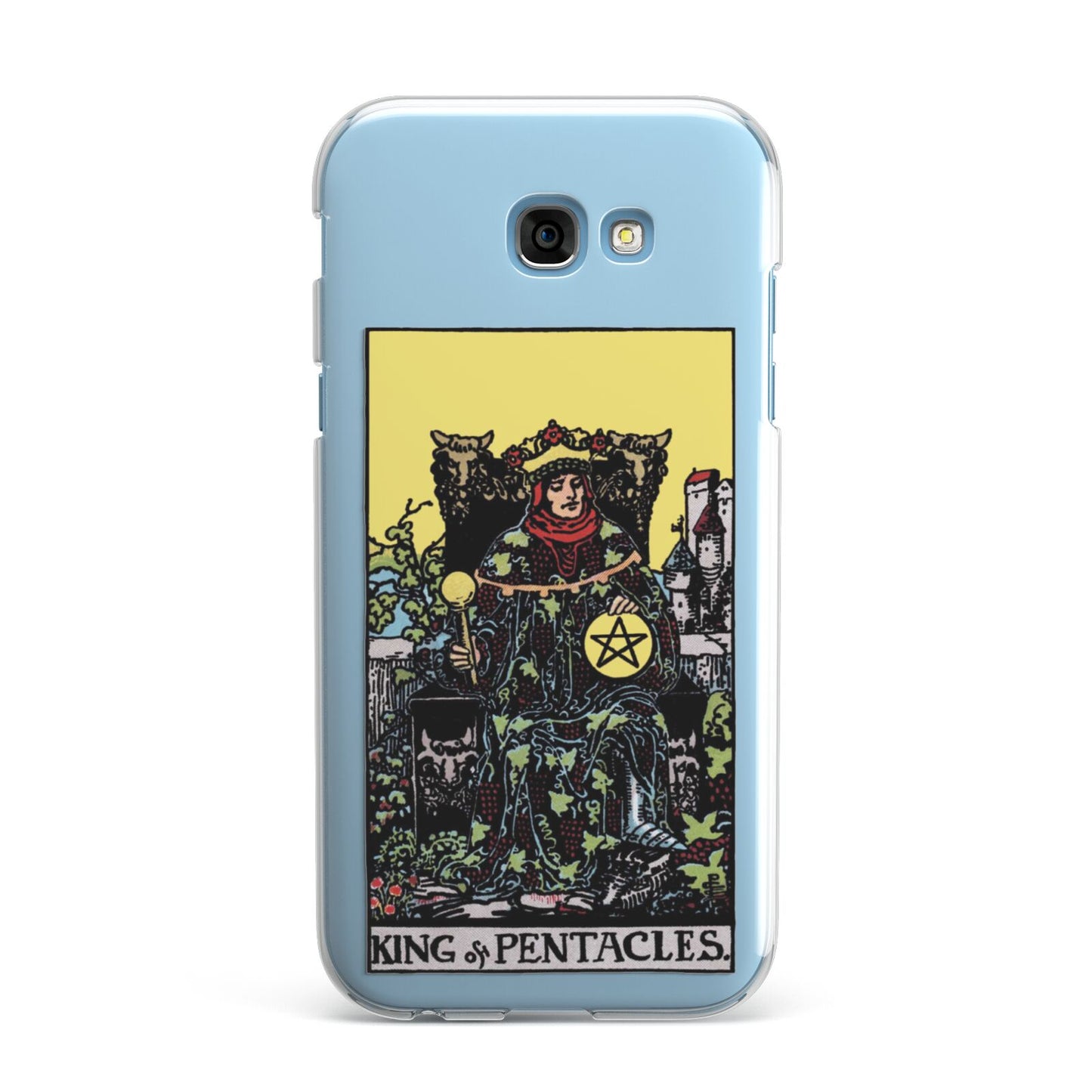 King of Pentacles Tarot Card Samsung Galaxy A7 2017 Case