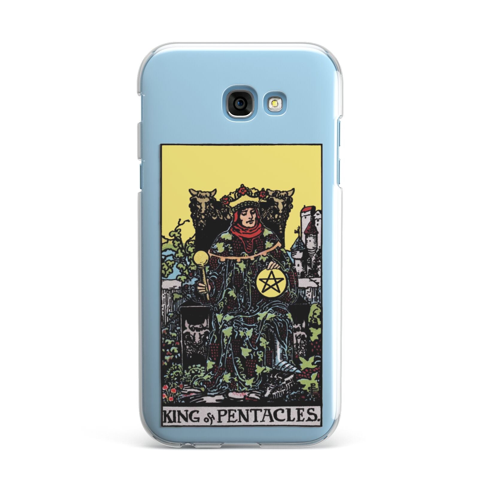 King of Pentacles Tarot Card Samsung Galaxy A7 2017 Case