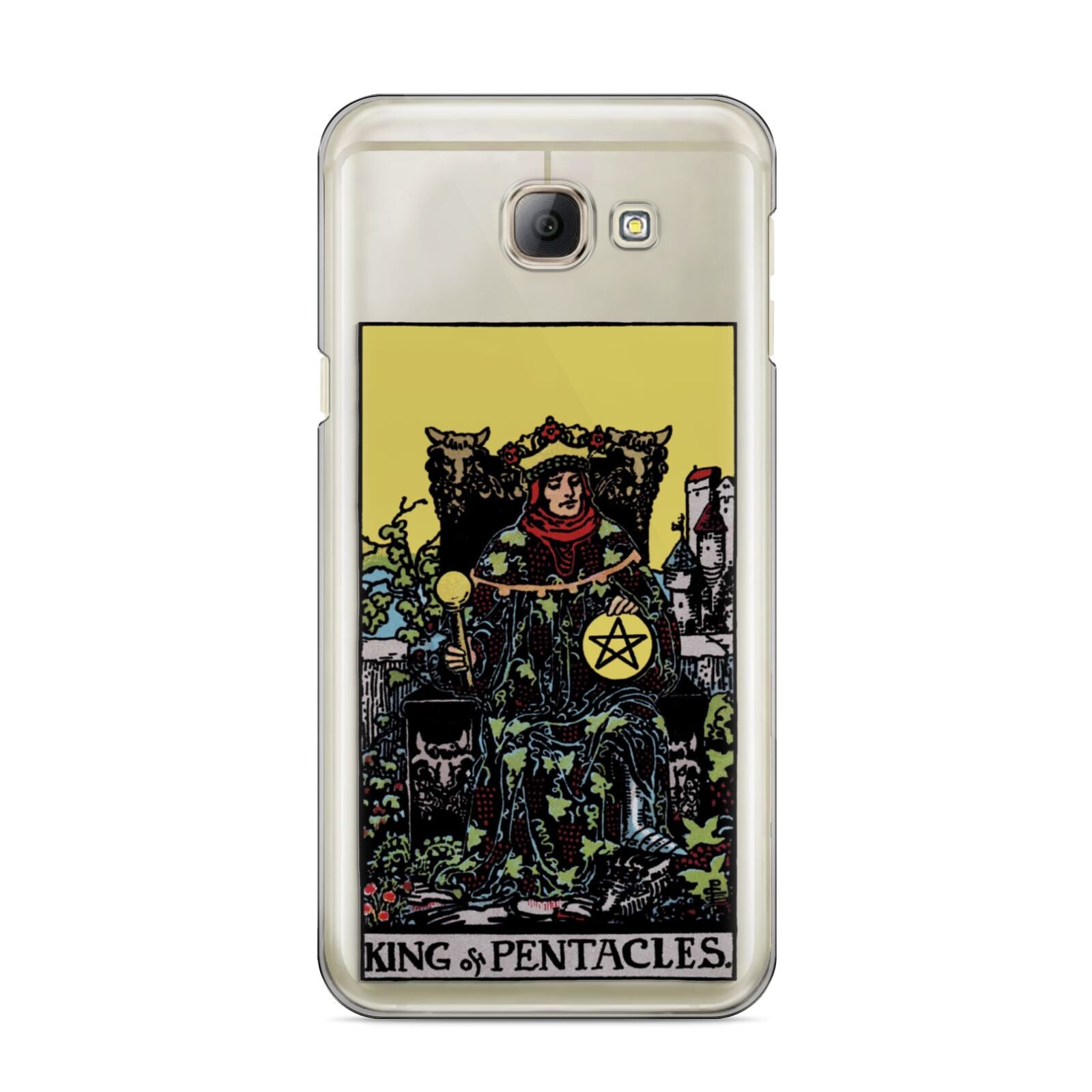 King of Pentacles Tarot Card Samsung Galaxy A8 2016 Case