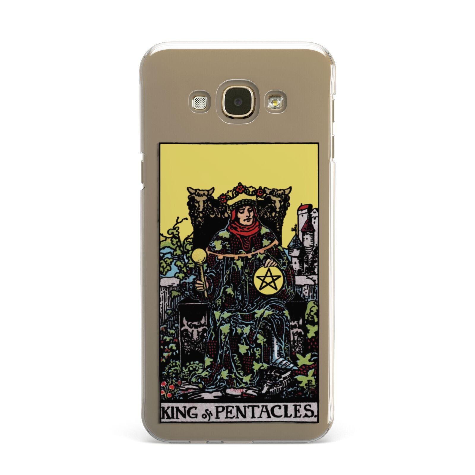 King of Pentacles Tarot Card Samsung Galaxy A8 Case