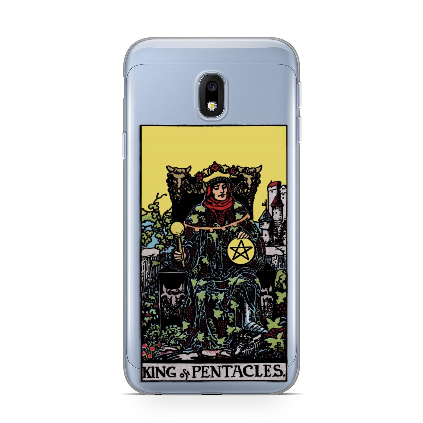 King of Pentacles Tarot Card Samsung Galaxy J3 2017 Case