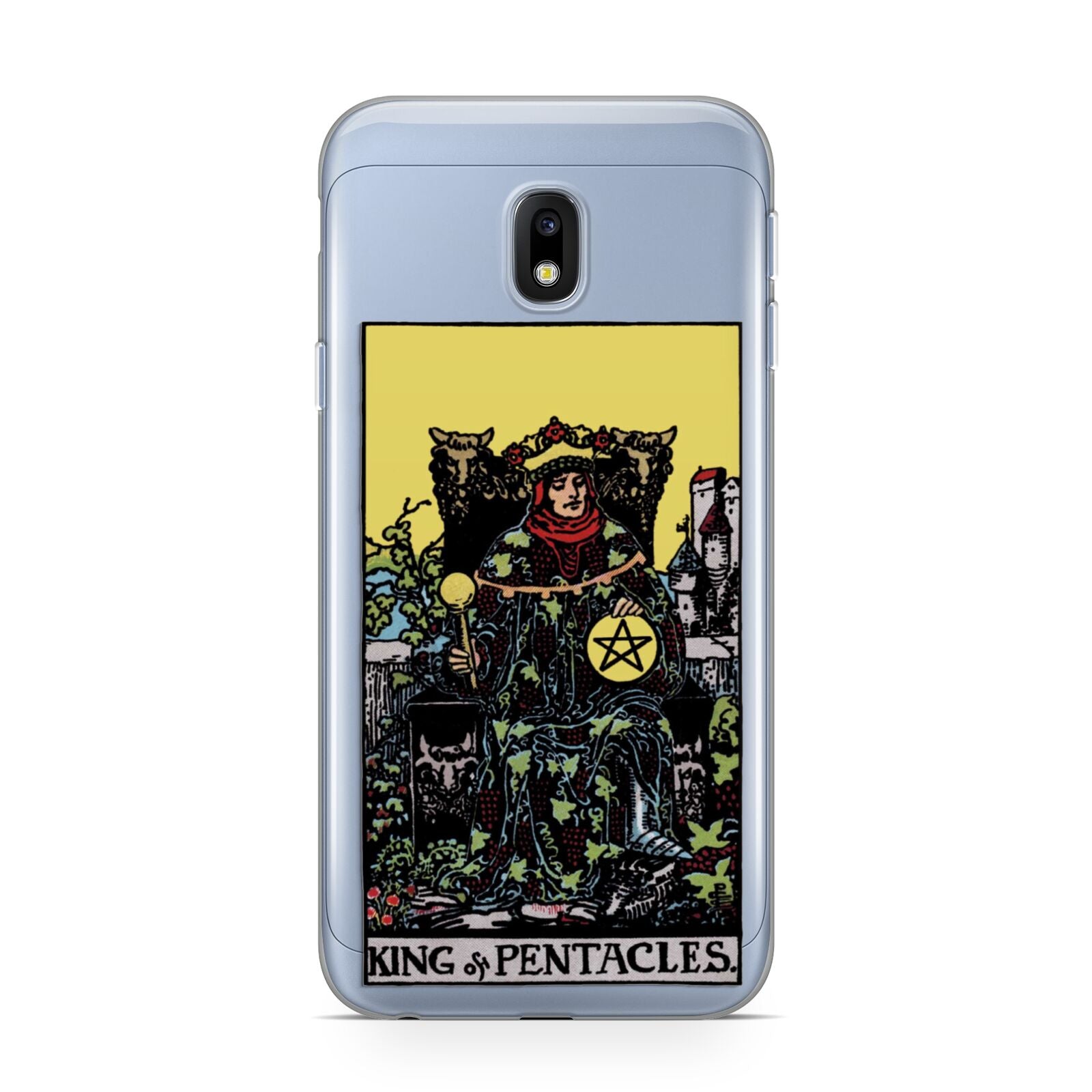 King of Pentacles Tarot Card Samsung Galaxy J3 2017 Case