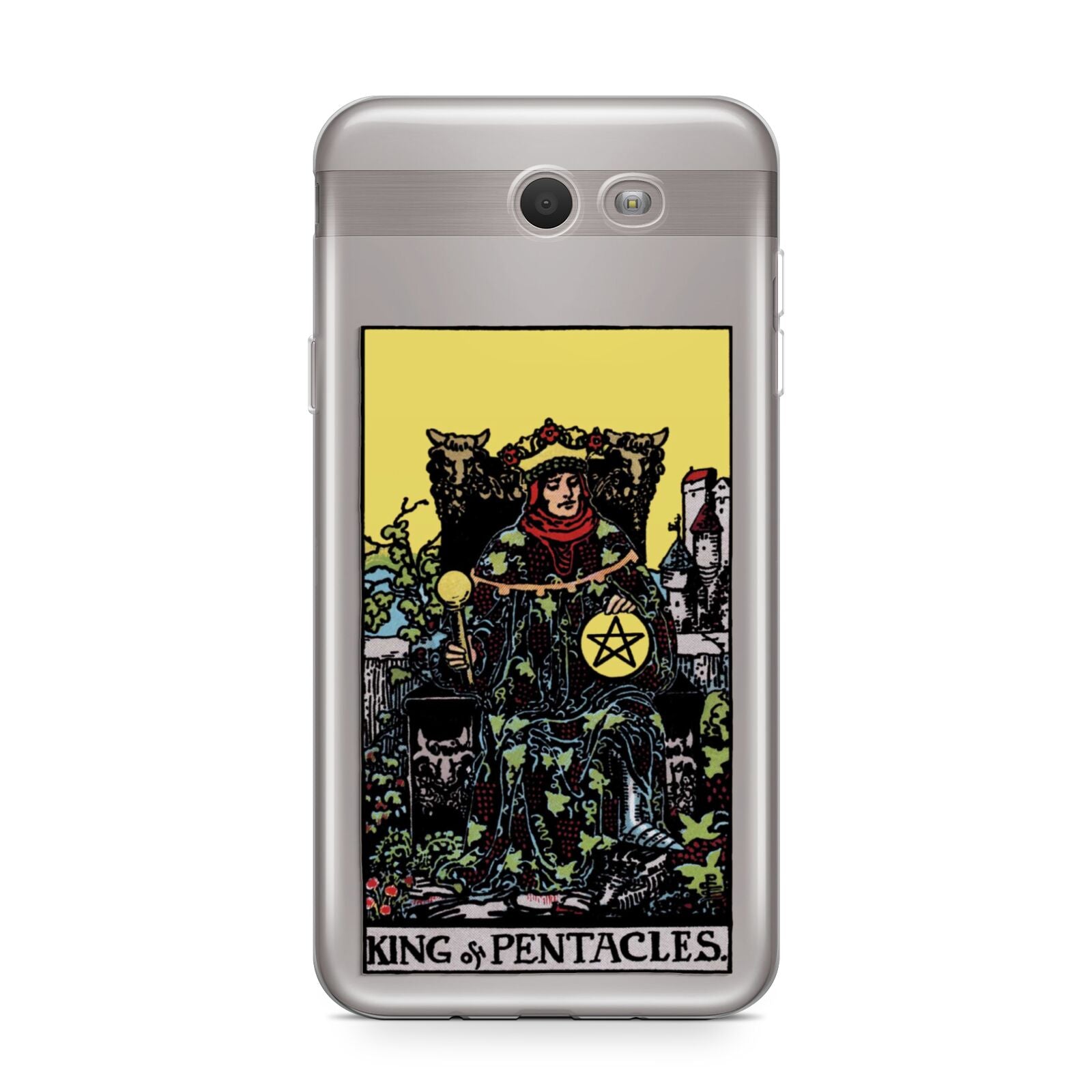 King of Pentacles Tarot Card Samsung Galaxy J7 2017 Case