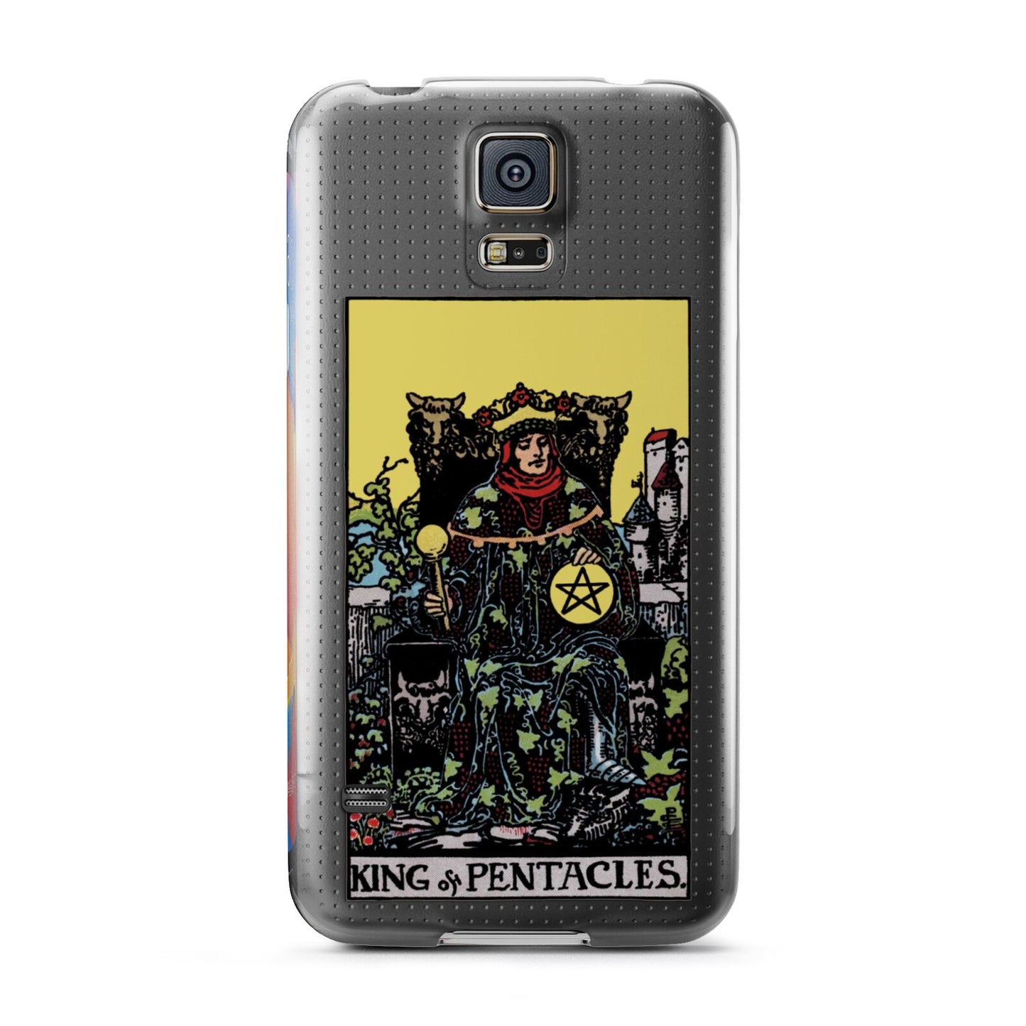 King of Pentacles Tarot Card Samsung Galaxy S5 Case