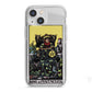 King of Pentacles Tarot Card iPhone 13 Mini TPU Impact Case with White Edges