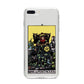 King of Pentacles Tarot Card iPhone 8 Plus Bumper Case on Silver iPhone