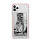 King of Swords Monochrome iPhone 11 Pro Max Impact Pink Edge Case