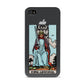 King of Swords Tarot Card Apple iPhone 4s Case