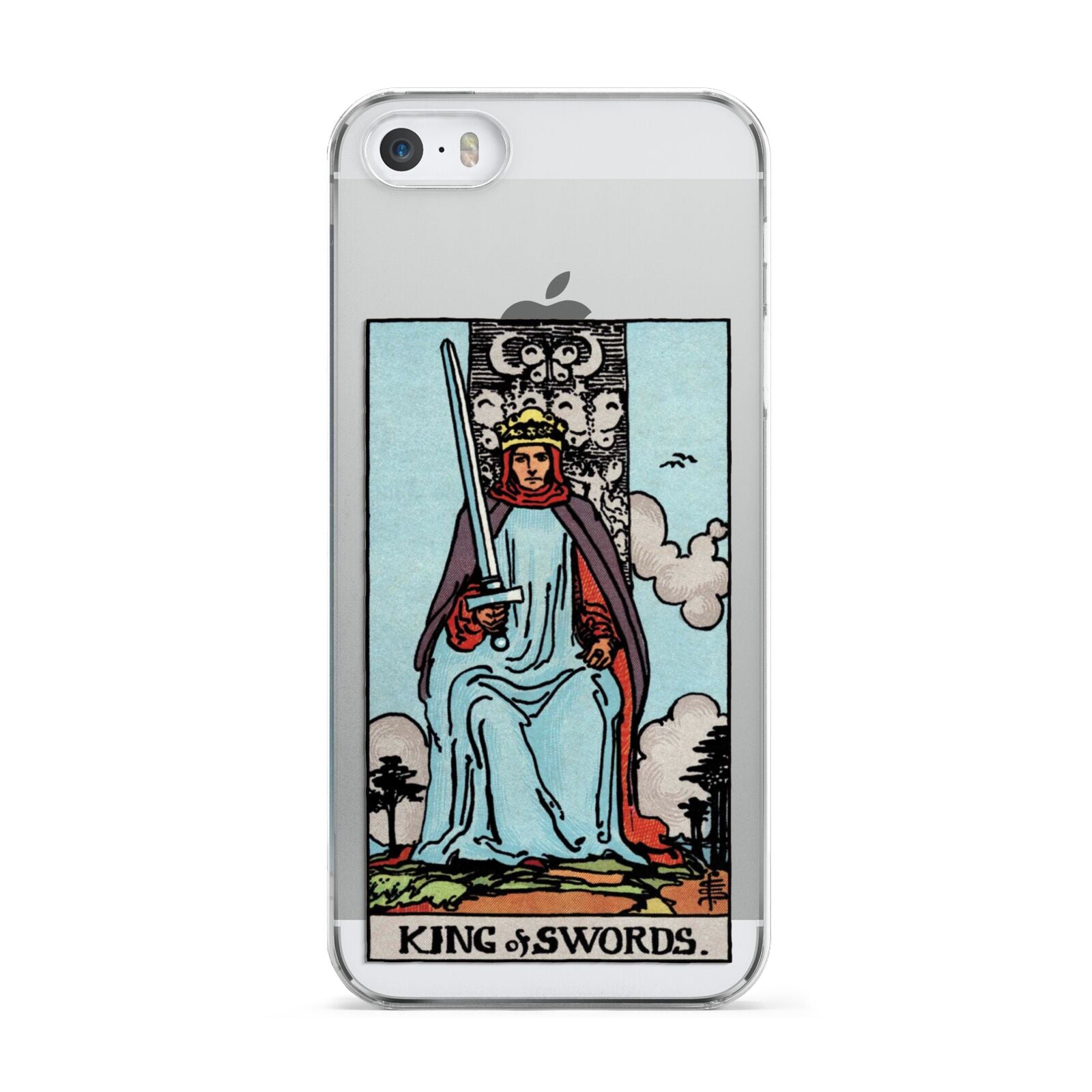 King of Swords Tarot Card Apple iPhone 5 Case