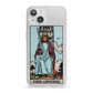 King of Swords Tarot Card iPhone 13 Clear Bumper Case