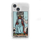 King of Swords Tarot Card iPhone 13 Mini Clear Bumper Case