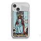 King of Swords Tarot Card iPhone 13 Mini TPU Impact Case with White Edges