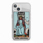 King of Swords Tarot Card iPhone 13 TPU Impact Case with White Edges