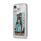 King of Swords Tarot Card iPhone 14 Pro Max Glitter Tough Case Silver Angled Image