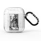 King of Wands Monochrome AirPods Glitter Case