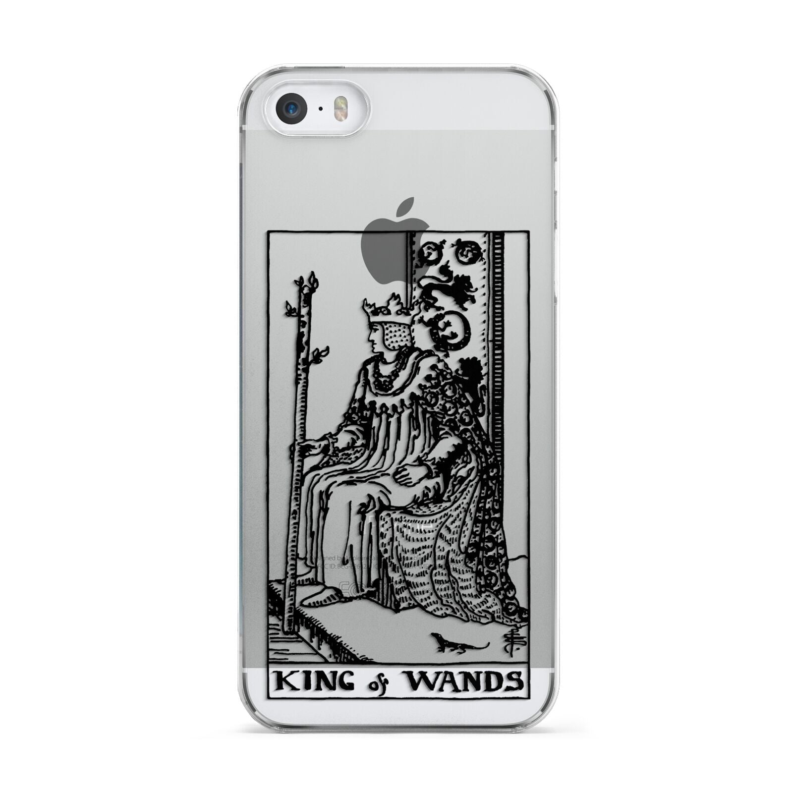 King of Wands Monochrome Apple iPhone 5 Case