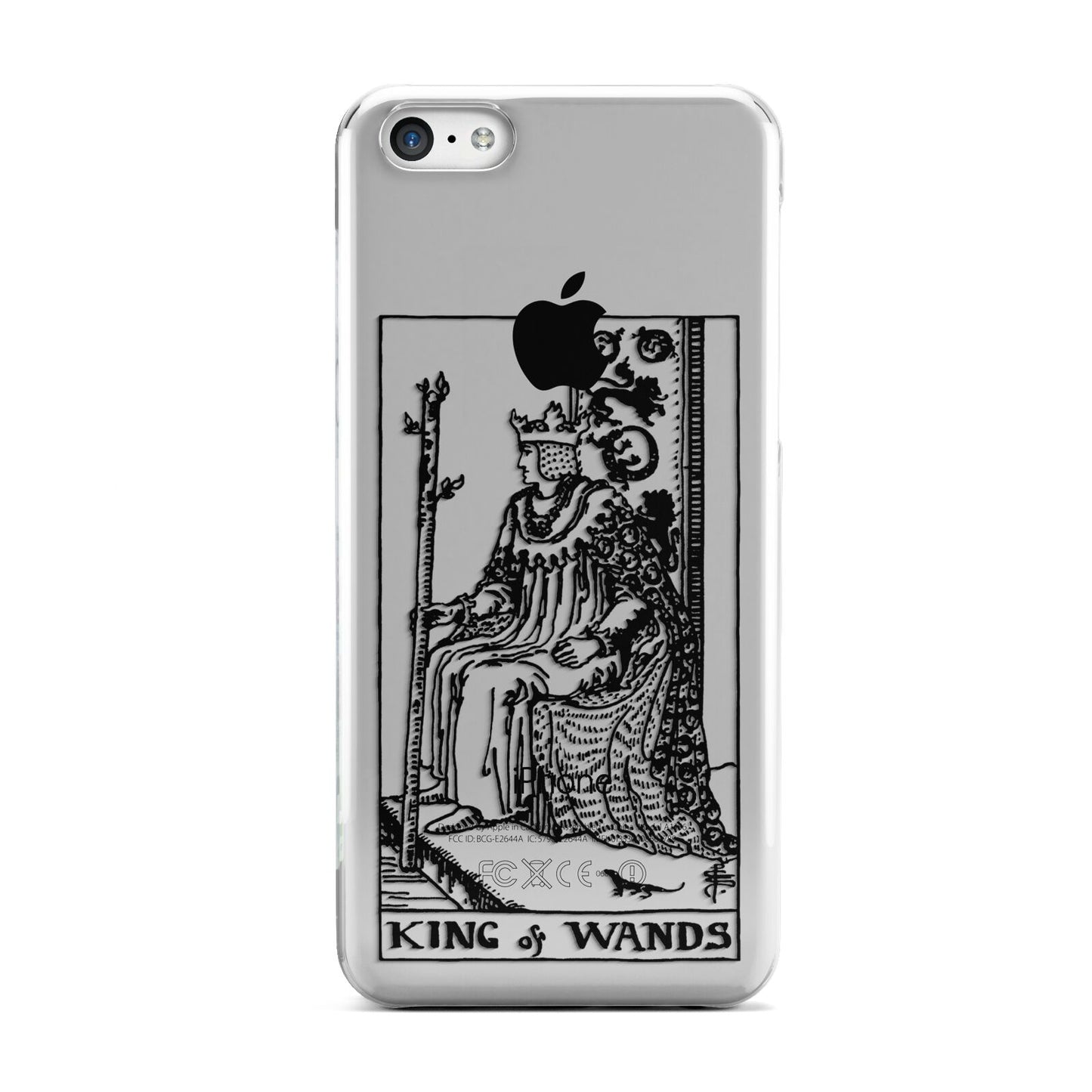 King of Wands Monochrome Apple iPhone 5c Case