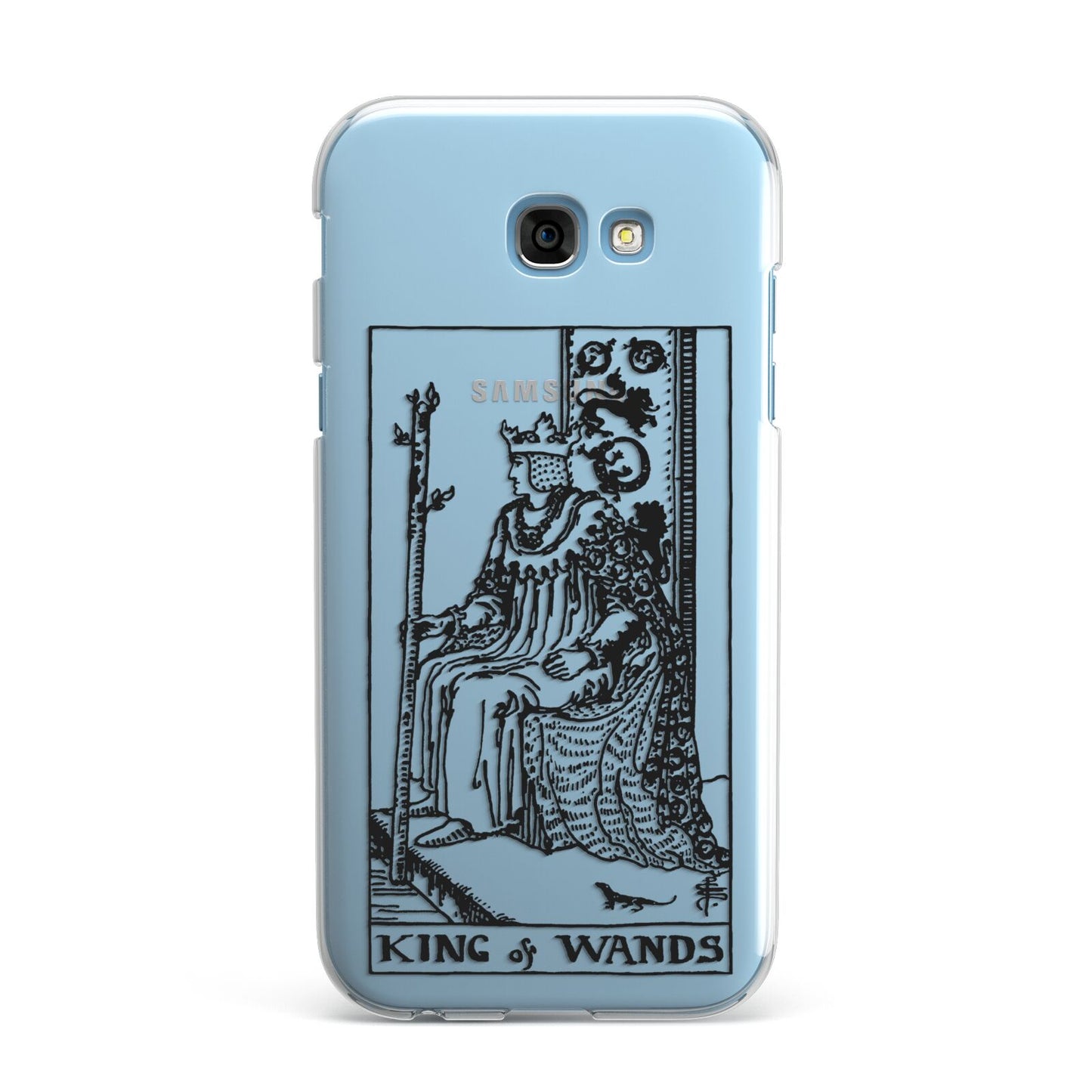 King of Wands Monochrome Samsung Galaxy A7 2017 Case