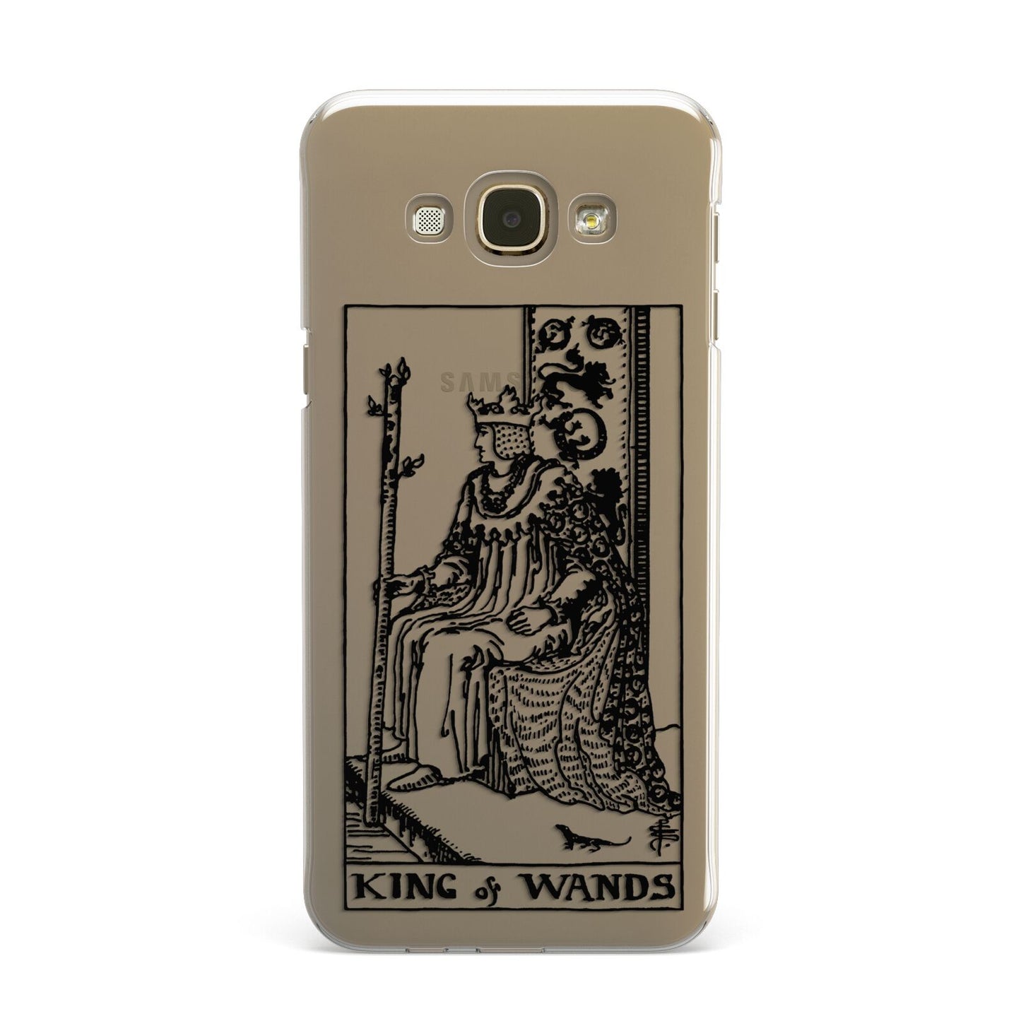 King of Wands Monochrome Samsung Galaxy A8 Case