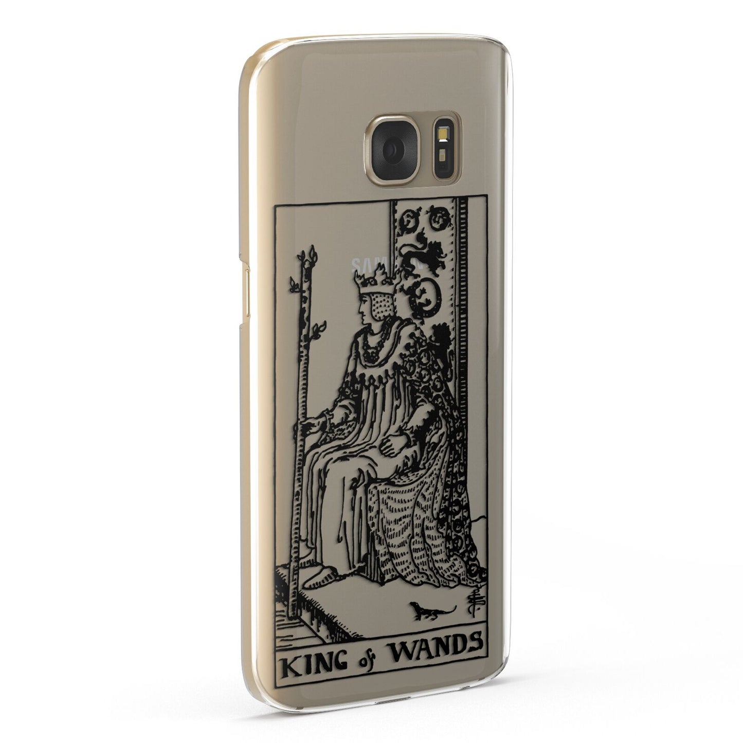 King of Wands Monochrome Samsung Galaxy Case Fourty Five Degrees