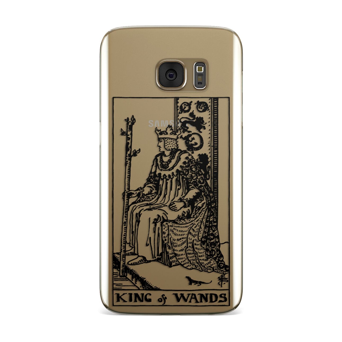 King of Wands Monochrome Samsung Galaxy Case