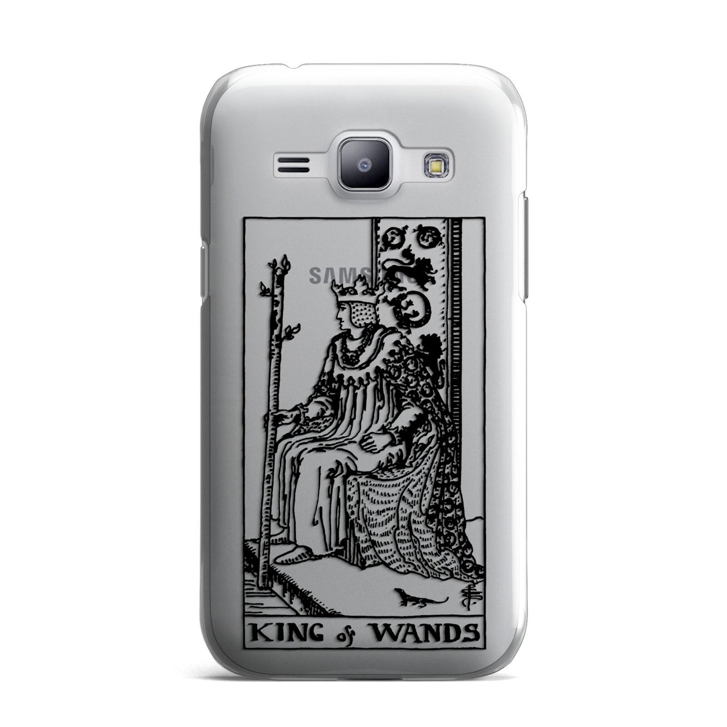King of Wands Monochrome Samsung Galaxy J1 2015 Case