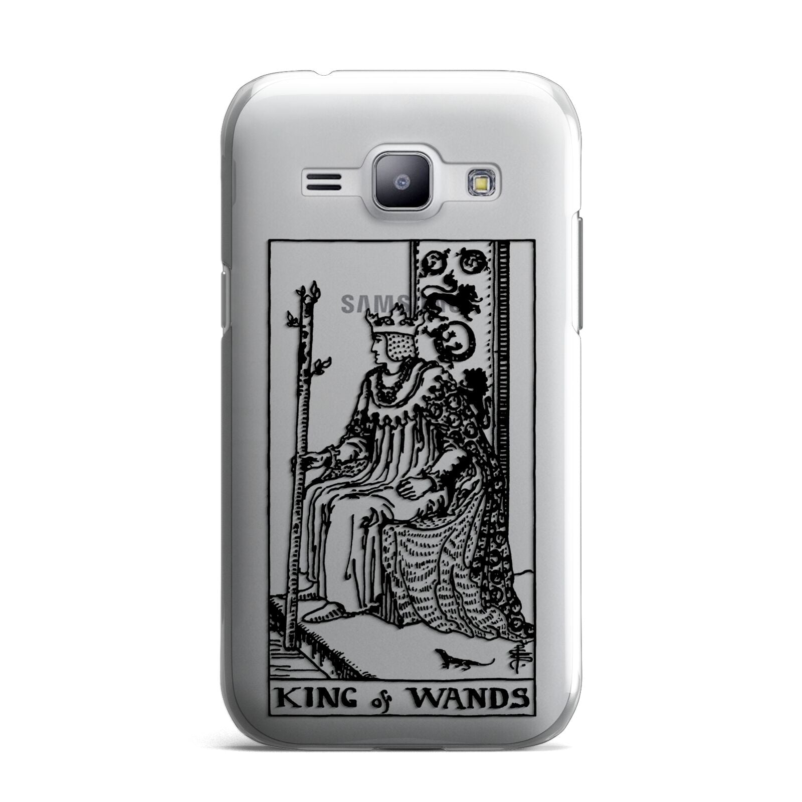 King of Wands Monochrome Samsung Galaxy J1 2015 Case