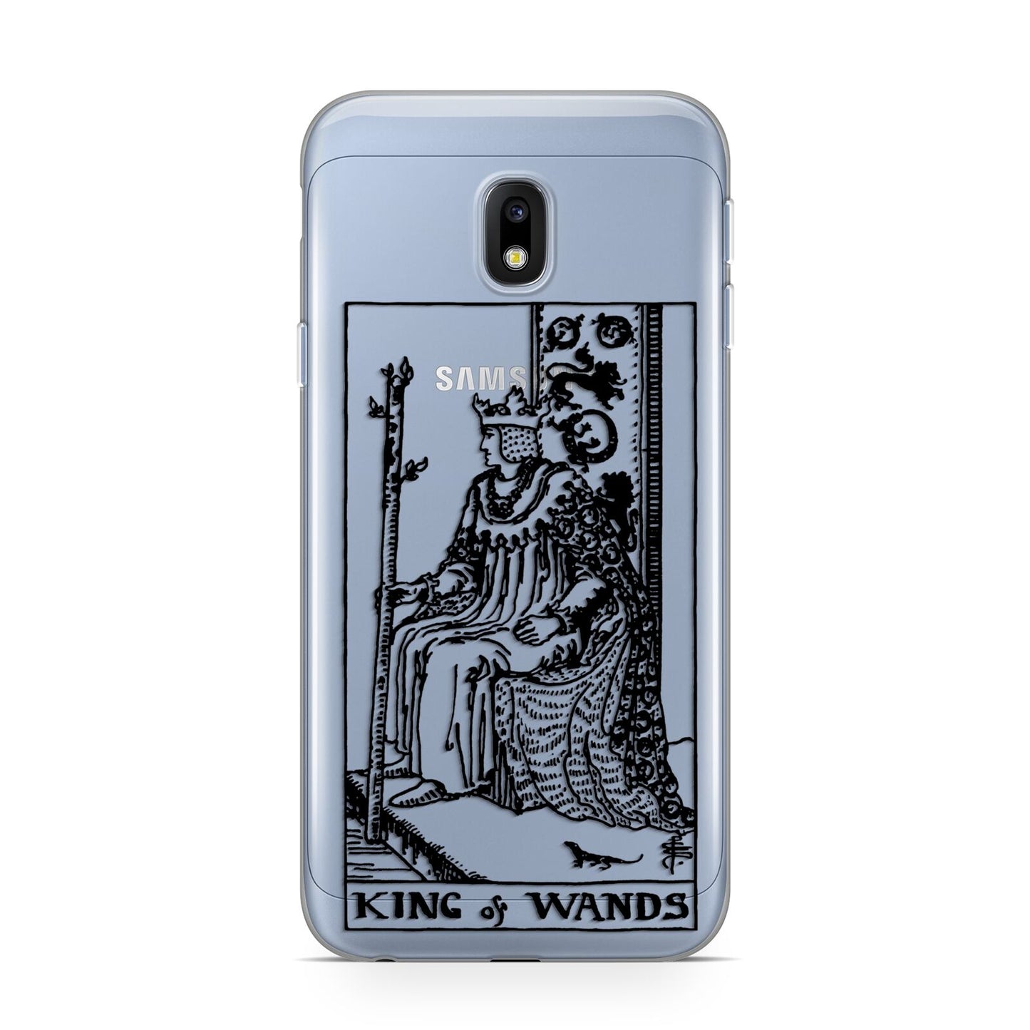 King of Wands Monochrome Samsung Galaxy J3 2017 Case