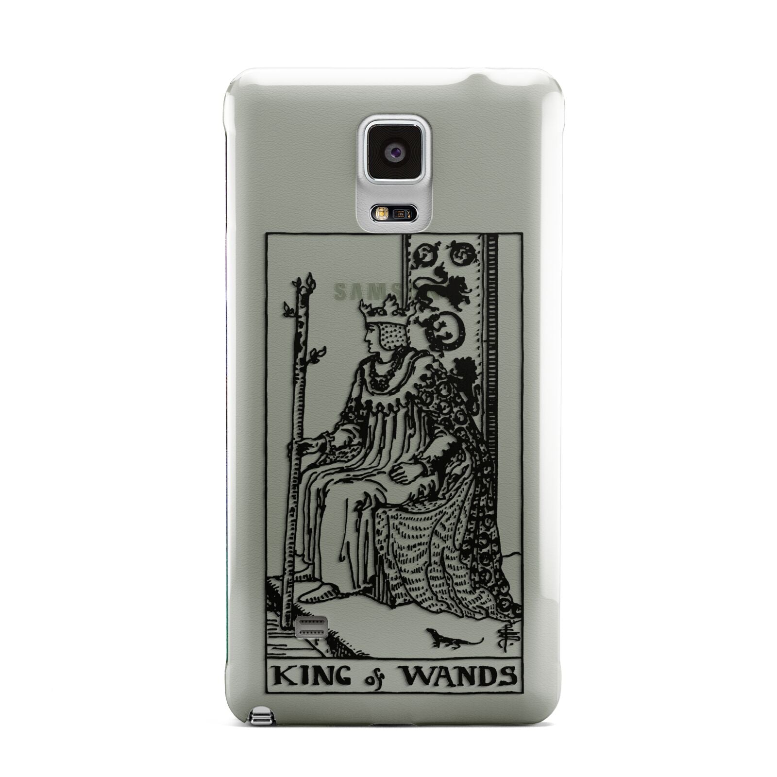 King of Wands Monochrome Samsung Galaxy Note 4 Case